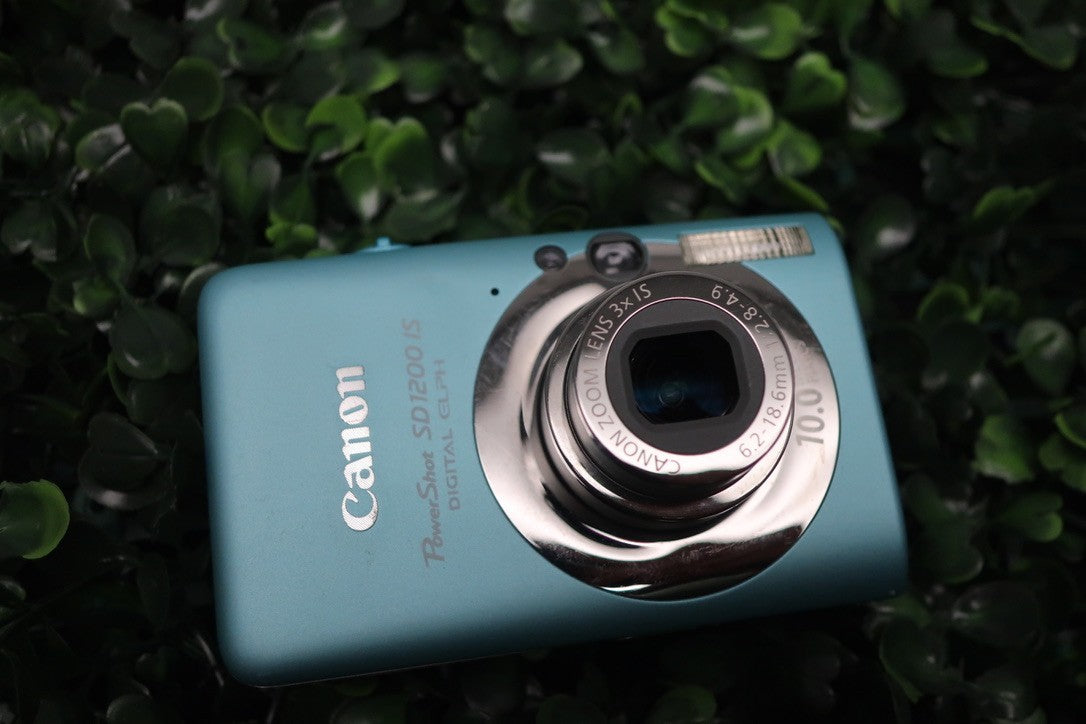Canon PowerShot SD1200 IS 10.0MP Digital Camera Blue, Lens Stuck & Lens Error #1