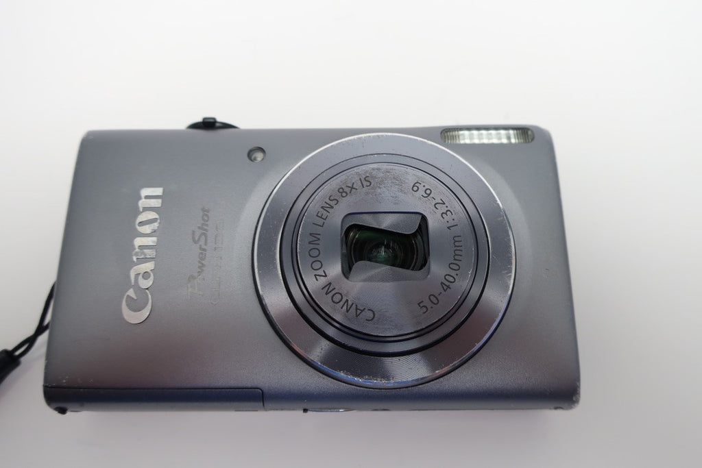 Canon Powershot ELPH 130 IS Digital Camera Gray for PARTS OR REPAIR