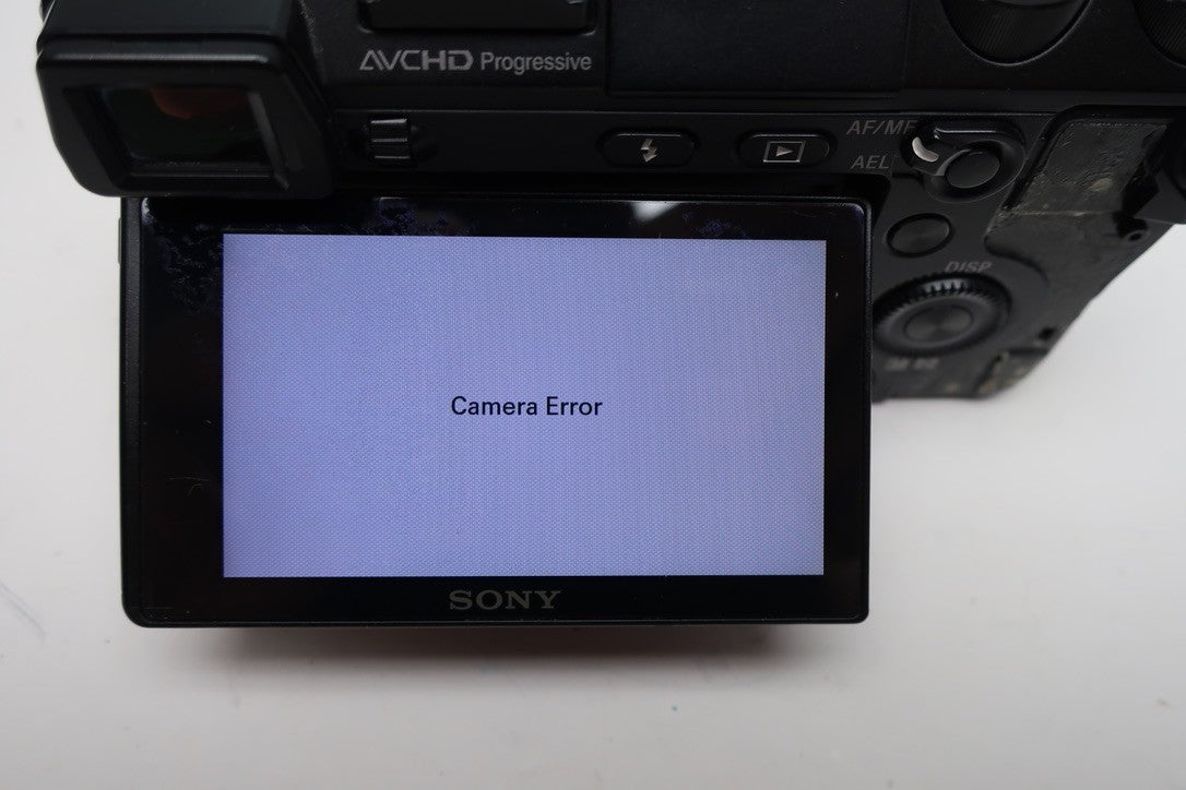 (Parts/Repair) Sony Alpha NEX-7 24.3MP Body Only Digital Camera Black DEFECTIVE