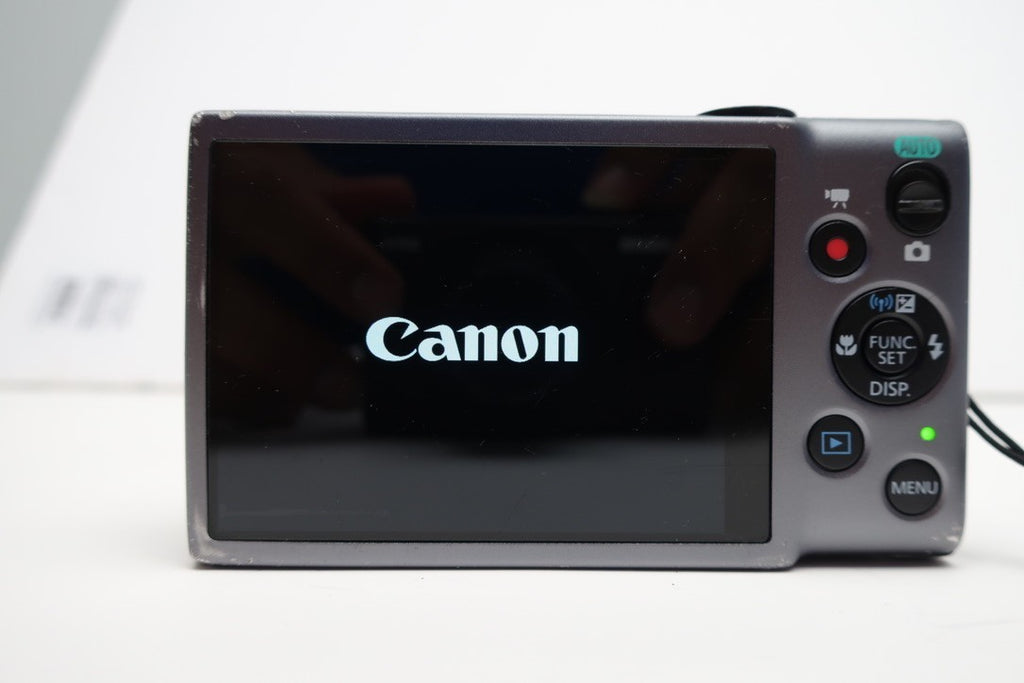 Canon Powershot ELPH 130 IS Digital Camera Gray for PARTS OR REPAIR