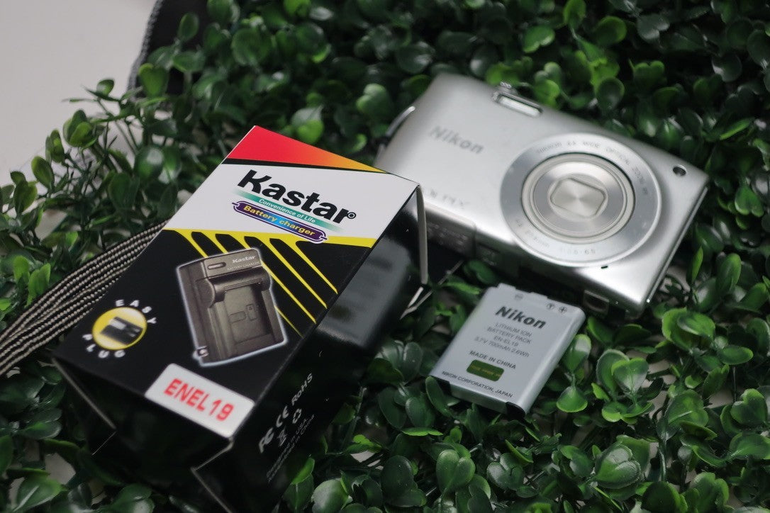 BUNDLE-Nikon COOLPIX S3300 16.0 MP Digital Camera W/Battery+Charger #1