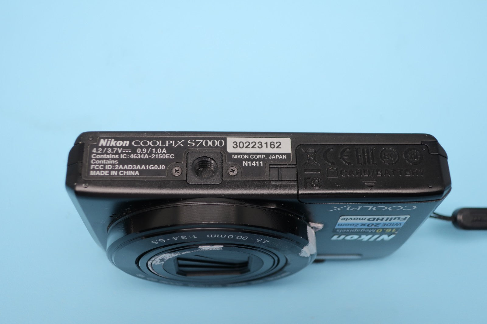 Nikon Coolpix S7000 Digital Camera FOR PARTS - Lens Error Issue **PLEASE READ**