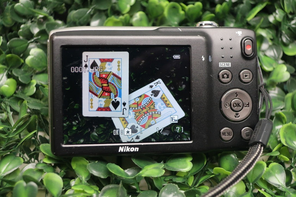 Bundle Nikon COOLPIX S3300 16.0 MP Digital Camera W/Battery +Charger #2