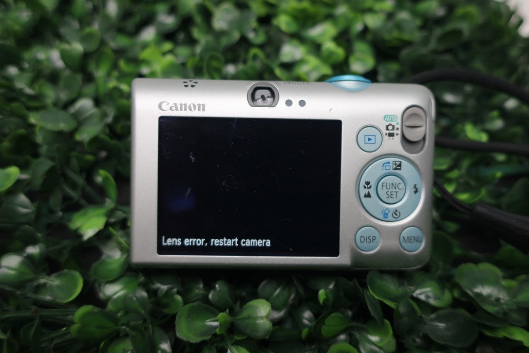 Canon PowerShot SD1200 IS 10.0MP Digital Camera Blue, Lens Stuck & Lens Error #2