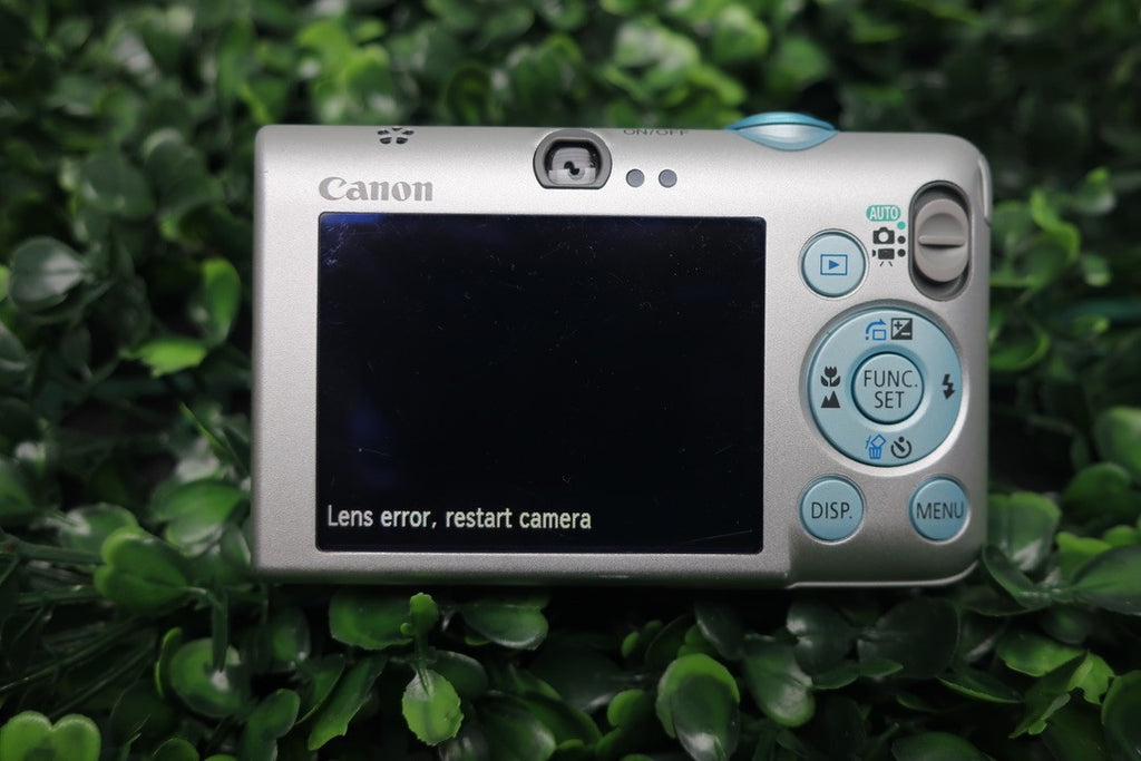 Canon PowerShot SD1200 IS 10.0MP Digital Camera Blue, Lens Stuck & Lens Error #1