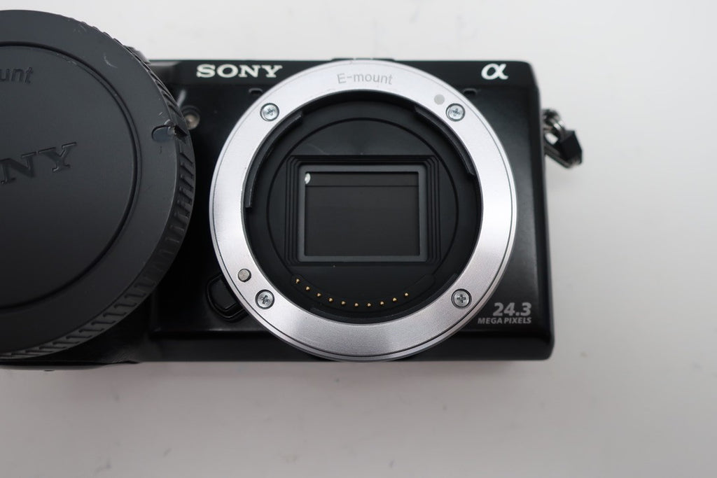 (Parts/Repair) Sony Alpha NEX-7 24.3MP Body Only Digital Camera Black DEFECTIVE