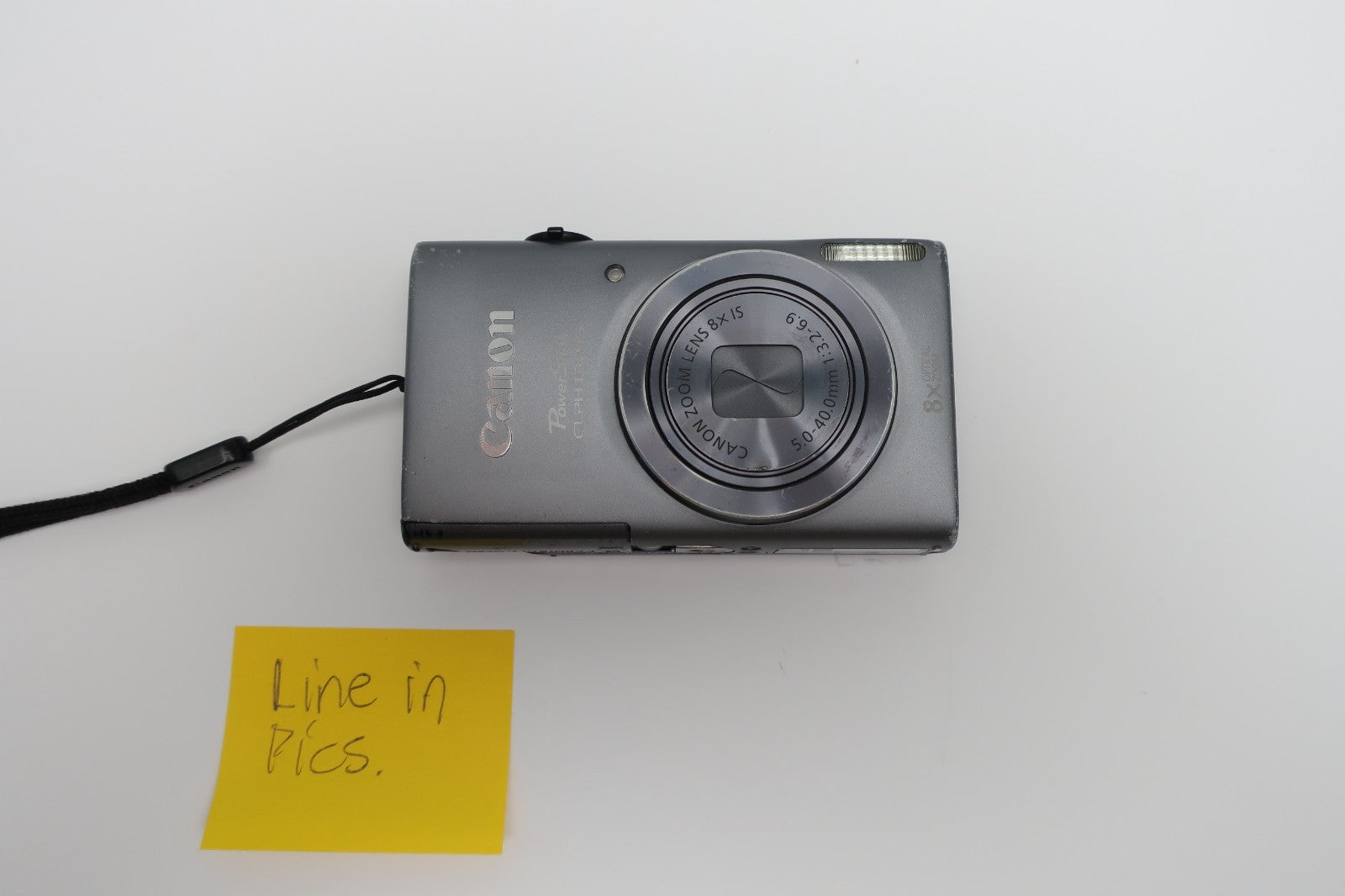 Canon PowerShot ELPH 130 IS 16.0MP FOR PARTS OR REPAIR READ DESCRIPTION #4