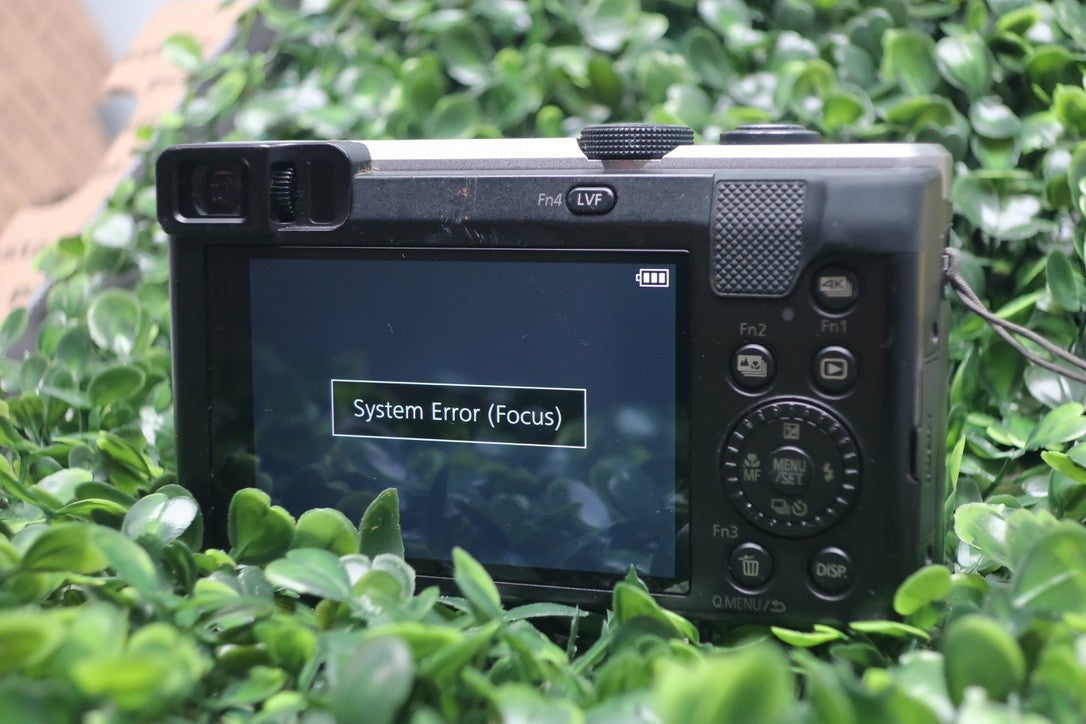 (Parts/Repair)Panasonic Lumix DMC-ZS60 Digital Camera – Black – Lens Error