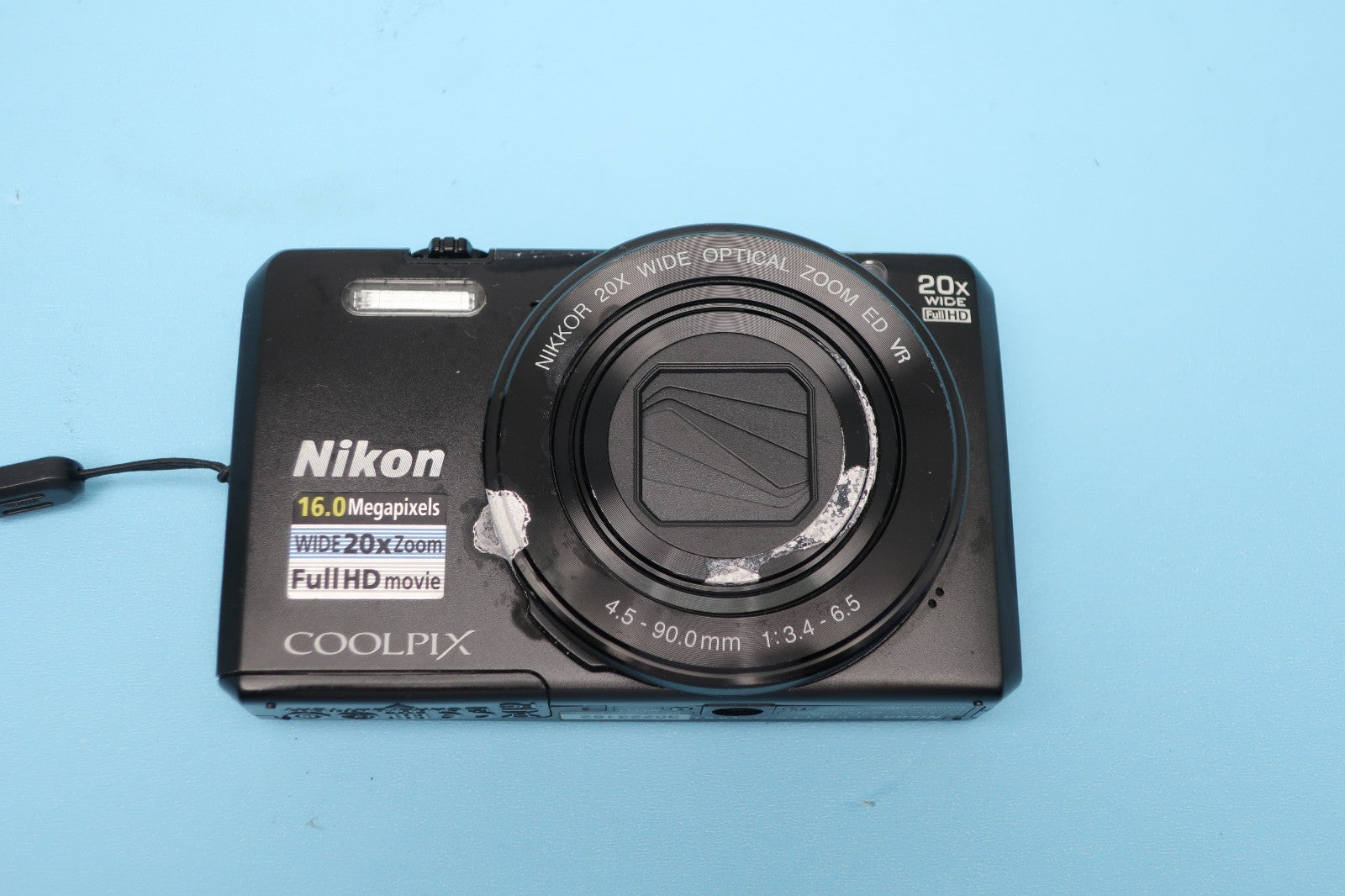 Nikon Coolpix S7000 Digital Camera FOR PARTS - Lens Error Issue **PLEASE READ**