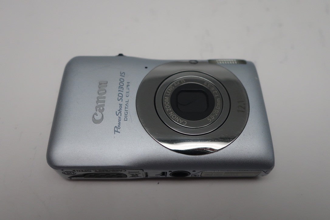 (Parts/Repair) Canon PowerShot SD1300 IS Digital ELPH 12.1MP Camera - Silver