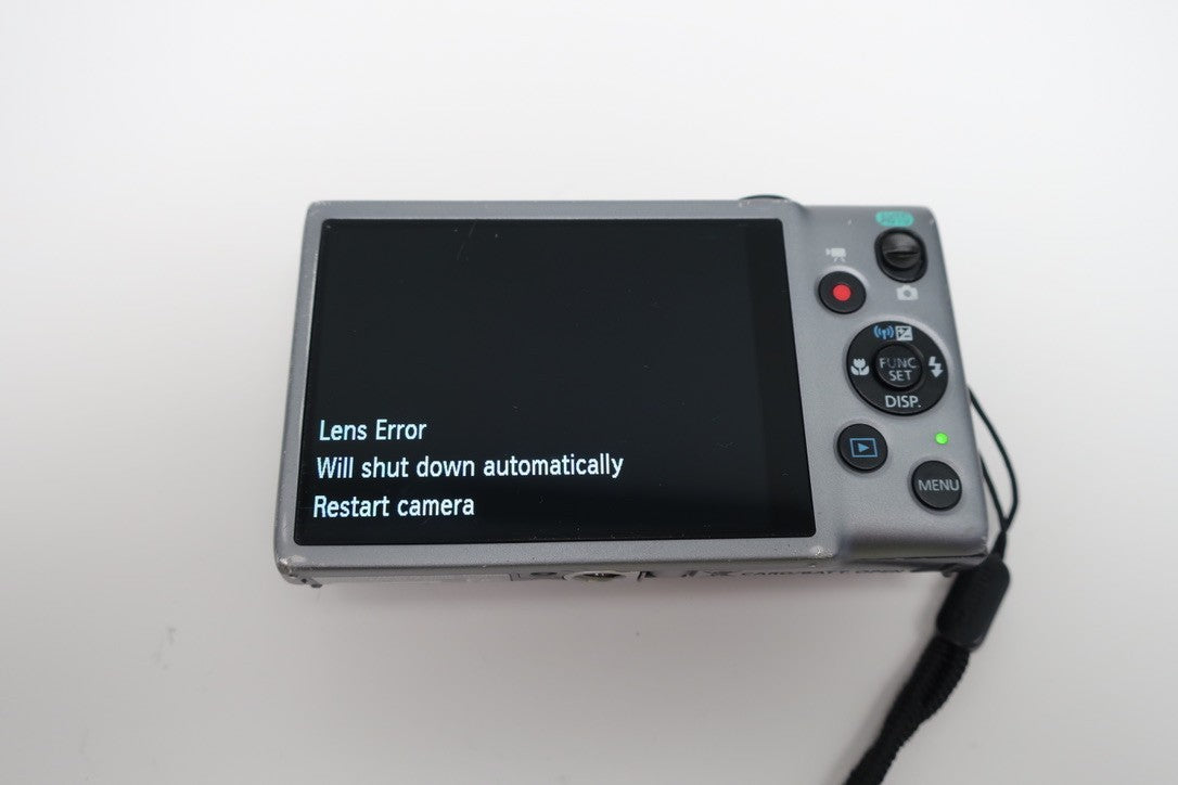 Canon PowerShot ELPH 130 IS 16.0MP Digital Camera For PART OR REPAIR LENS ERR #2