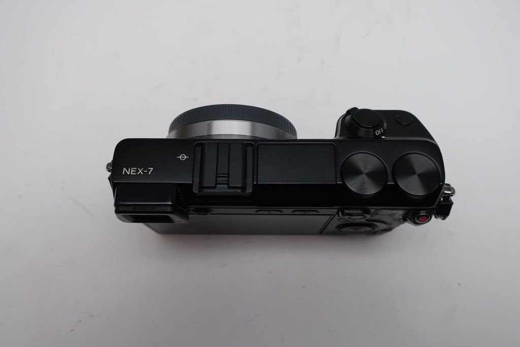 (Parts/Repair) Sony Alpha NEX-7 24.3MP Body Only Digital Camera Black DEFECTIVE