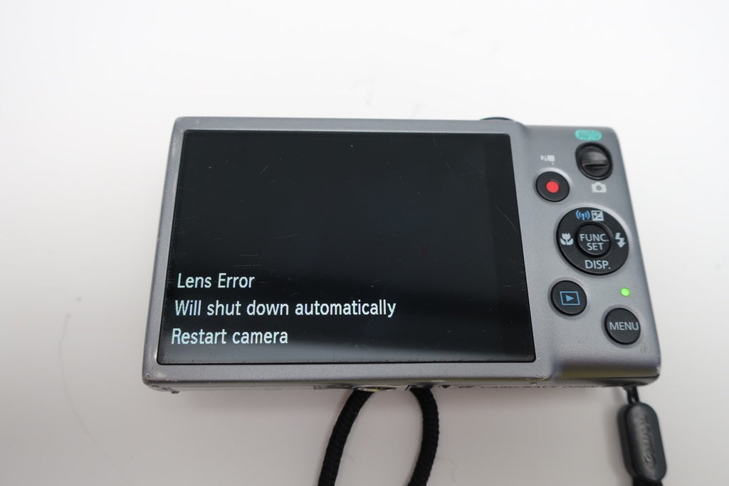 Canon PowerShot ELPH 130 IS 16.0MP Digital Camera for Parts & Repair Lens ERR #3
