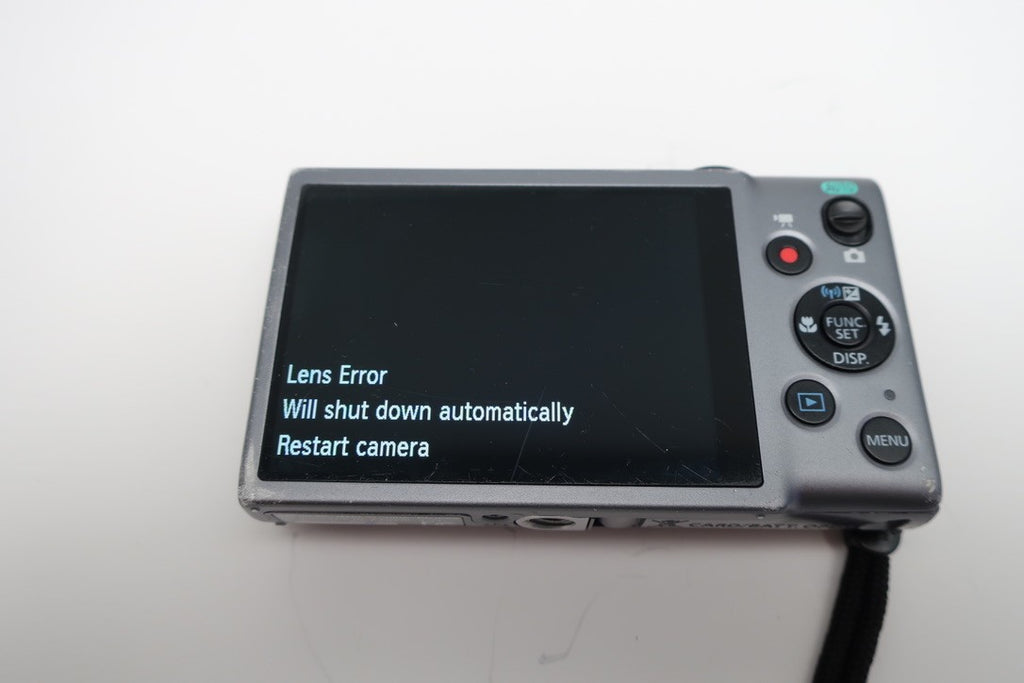 Canon PowerShot ELPH 130 IS 16.0MP Digital Camera PARTS OR REPAIR LENS ERR #4