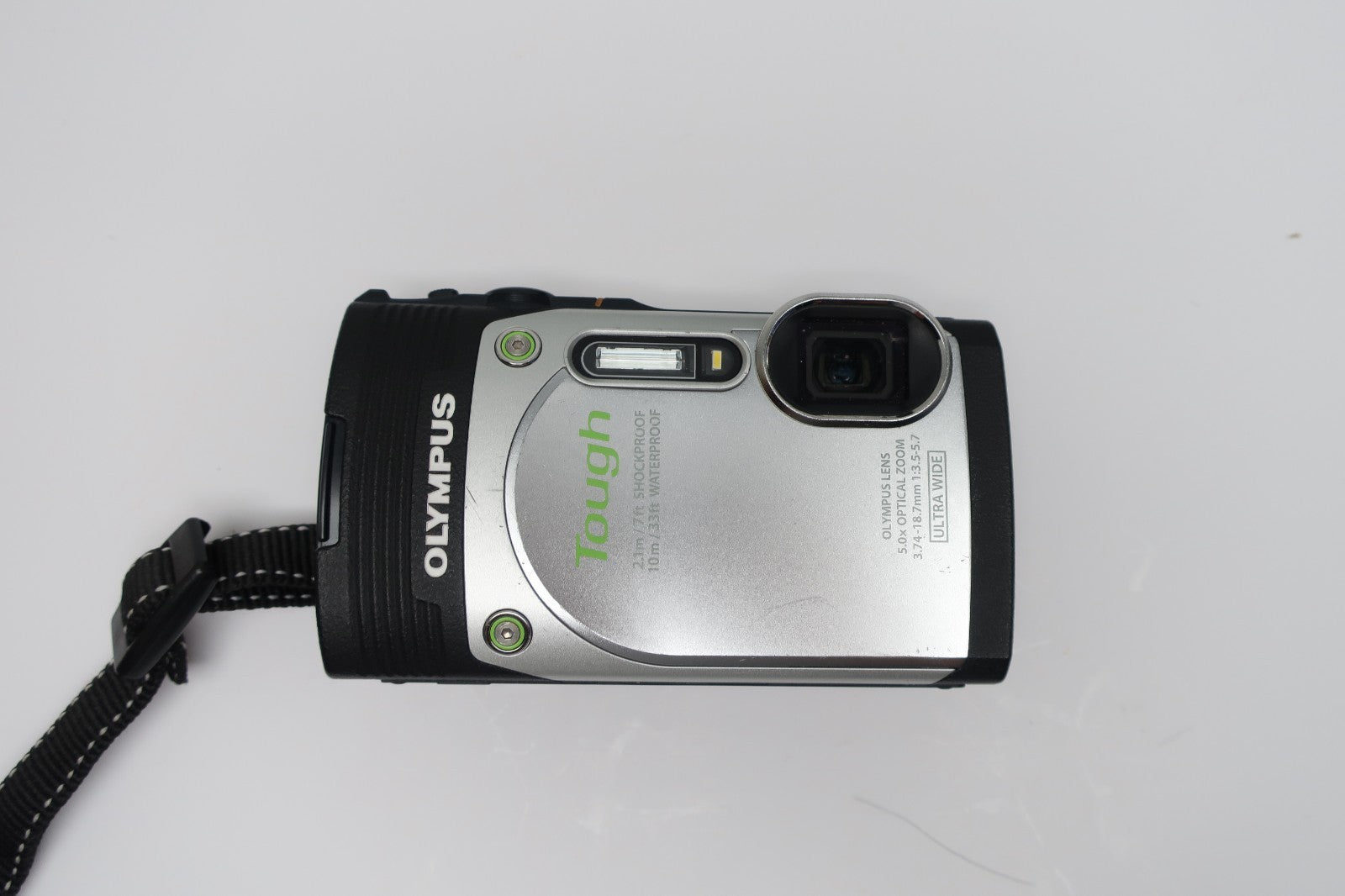 Olympus Tough Stylus TG-850 Digital Camera For Parts OR REPAIR
