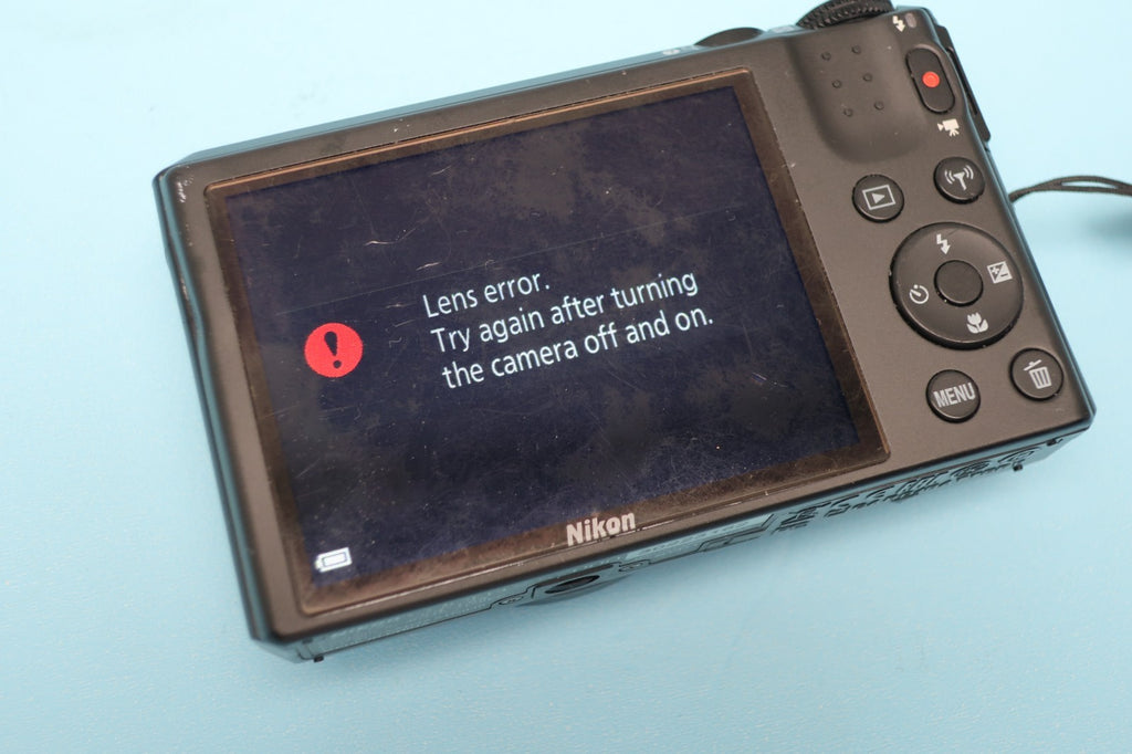 Nikon Coolpix S7000 Digital Camera FOR PARTS - Lens Error Issue **PLEASE READ**