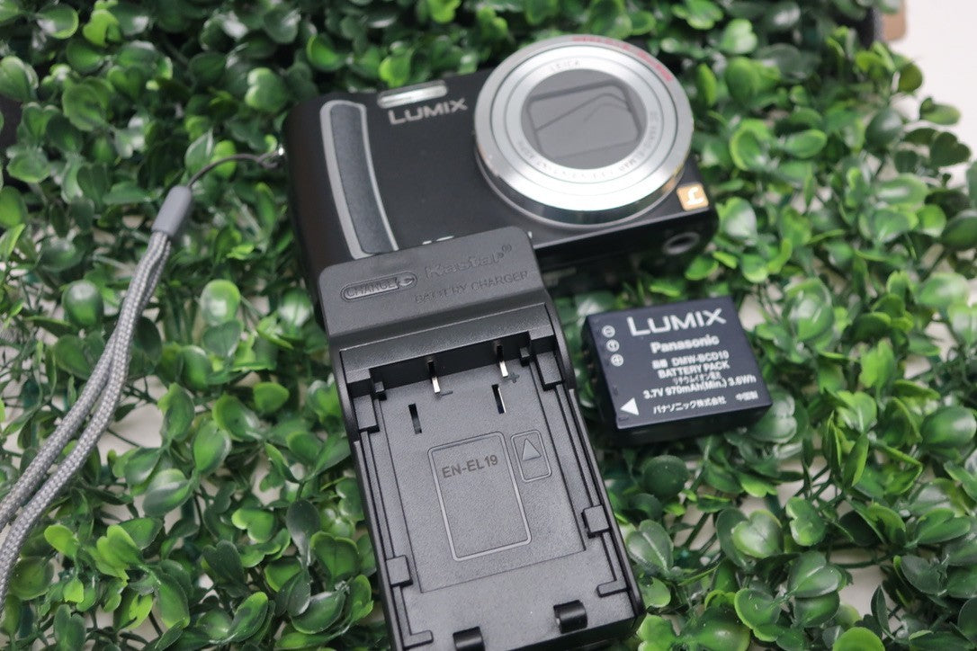 Bundle Panasonic Lumix DMC-ZS5 10MP Digital Camera W/ Battery+Charger