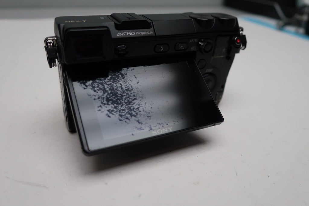 (Parts/Repair) Sony Alpha NEX-7 24.3MP Body Only Digital Camera Black DEFECTIVE