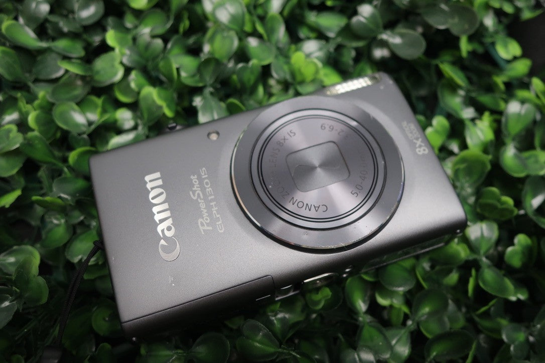 Canon PowerShot ELPH 130 IS 16.0MP Digital Camera - Tested Working-READ DESCRIPT