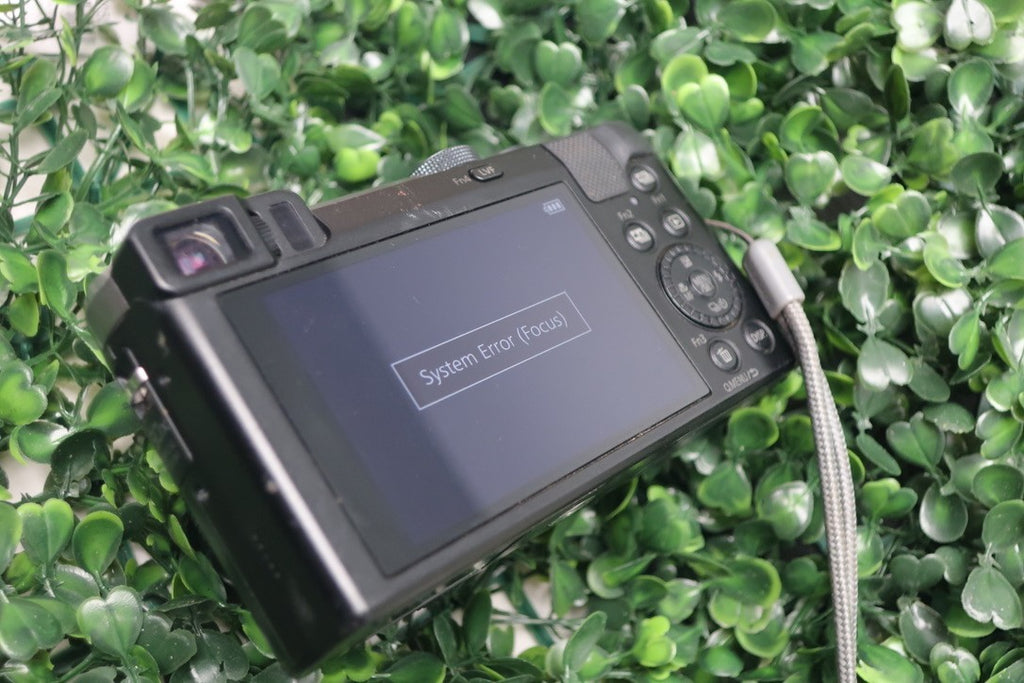 (Parts/Repair)Panasonic Lumix DMC-ZS60 Digital Camera – Black – Lens Error