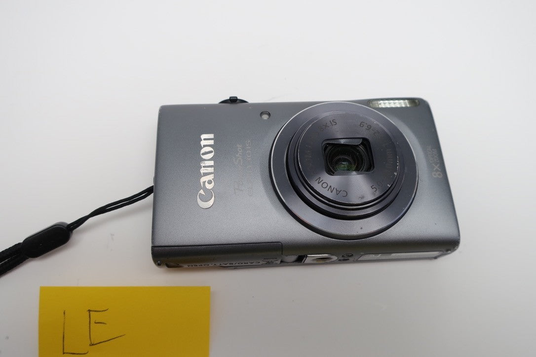 Canon PowerShot ELPH 130 IS 16.0MP Digital Camera for Parts & Repair Lens ERR #3